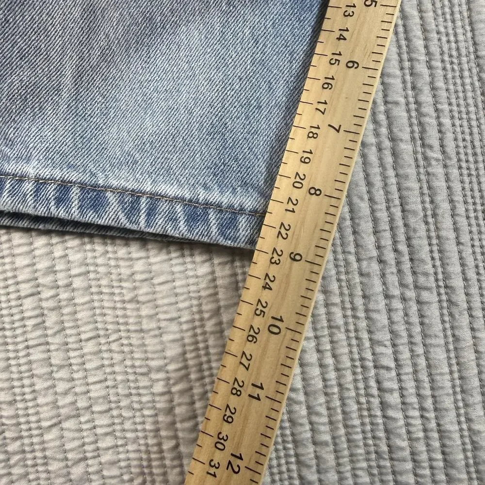 Levis Blue Jean Shorts 405 Mens 36 X 10 Jorts Y2K Dad Retro Skater Americana